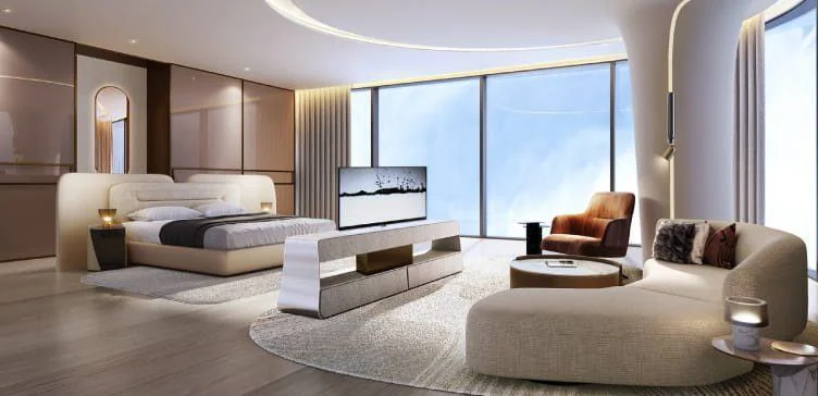 Oceano by Luxe — bedroom lounge interior