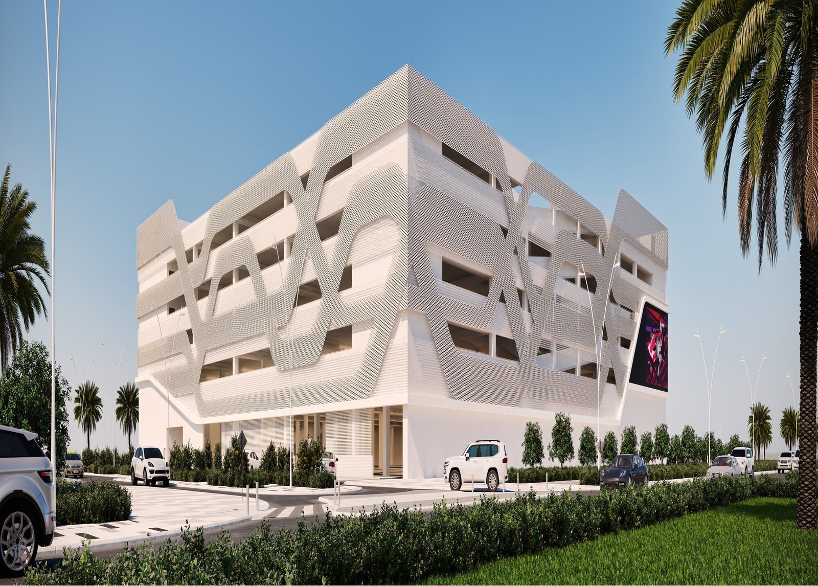 Yas Bay Car Park